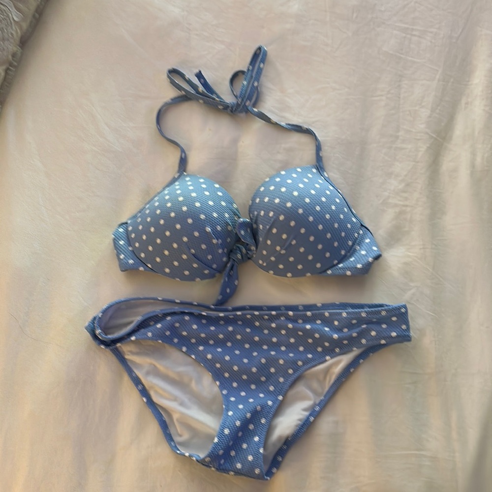 Polka dot bikini
